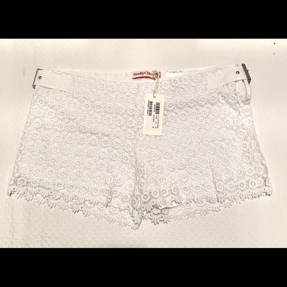 NWT See by Chloe White Lace Shorts - Picture 3 of 5